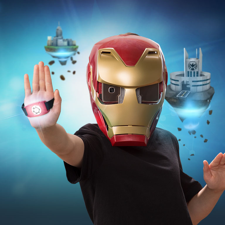 The Avengers AVENGERS Marvel Infinity War Hero Vision Iron Man AR Experience Fig 